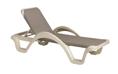 buy grosfillex chaise bahia nautical