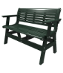 Picture of Newport 48" Bench with Back and Arm Kit