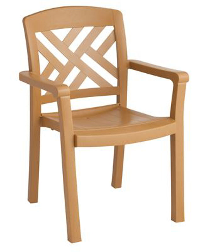 Picture of Grosfillex Sanibel Stacking Armchair