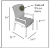 Picture of Grosfillex Havana Stacking Armchair Discontinued