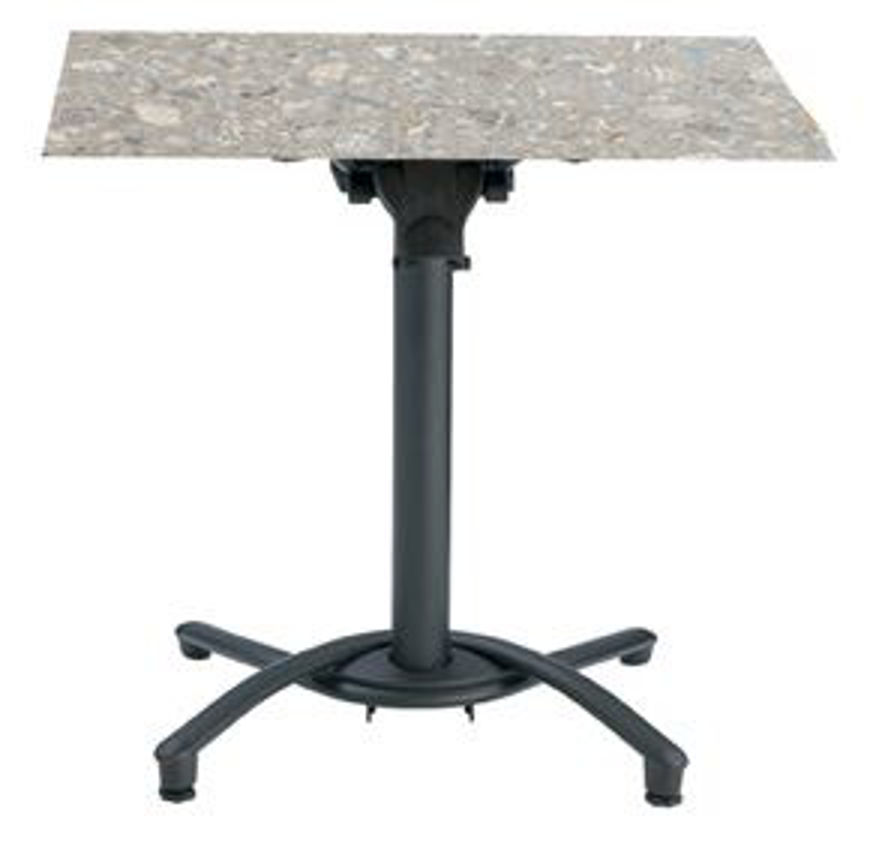 Picture of Grosfillex 24” Square Use Ped Base or Alum. Tilt Top Base 100 or Bar Height Table Base or Alum. Central Base