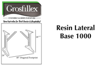 Picture of Grosfillex Resin Lateral Base