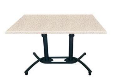 Show details for Grosfillex Aluminum Tilt Top Lateral Base 100 Picture of Grosfillex Aluminum Tilt Top Lateral Base 100