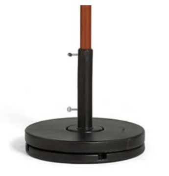 Show details for Grosfillex 70 lb. Market Umbrella Base 16" Stem Picture of Grosfillex 70 lb. Market Umbrella Base 16" Stem