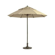 Picture of Grosfillex WINDMASTER 7 ½ ft. & 9 ft. Fiberglass Umbrellas with Aluminum 1 ½" Pole