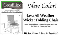 Picture of Grosfillex JAVA Folding Chair