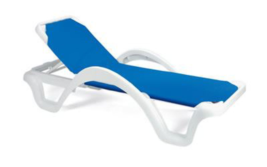 Picture of Grosfillex CATALINA Adjustable Sling Chaise Shipped in Packs of 14