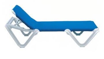 Show details for Grosfillex NAUTICAL Adjustable Sling Chaise Picture of Grosfillex NAUTICAL Adjustable Sling Chaise