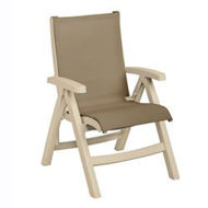 Picture of Grosfillex BELIZE Midback Folding Sling Chair