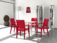 Picture of Arthur Polycarbonate Modern Dining Chair