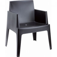 Picture of Box Resin Outdoor Dining Arm Chair