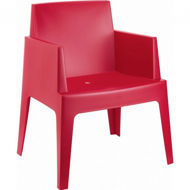 Picture of Box Resin Outdoor Dining Arm Chair