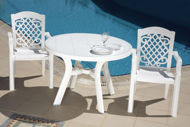 Picture of Truva Resin Round Dining Table 42 inch