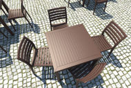 Picture of Ares Resin Square Dining Table 31 inch