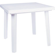 Picture of Cuadra Resin Square Dining Table 31 inch White