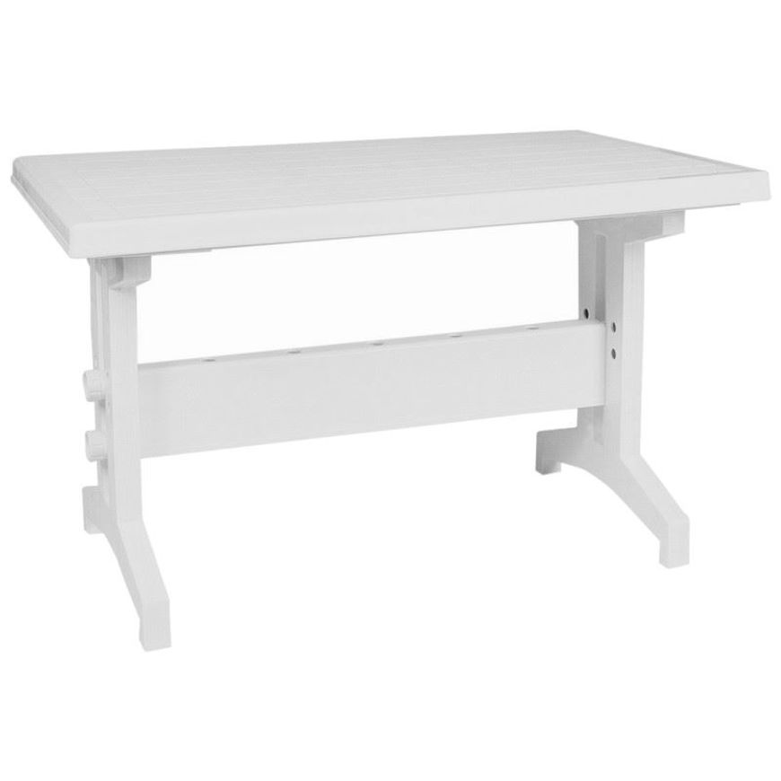 Picture of Sunshine Resin Rectangle Table White 47 inch