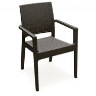 Picture of Ibiza Resin Wickerlook Dining Arm Chair