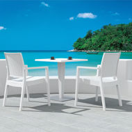 Picture of Ibiza Resin Wickerlook Dining Arm Chair