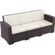 Picture of Monaco Resin Patio Sofa with Cushion