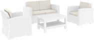 Picture of Monaco Resin Patio Seating Set 4 piece with Cushion