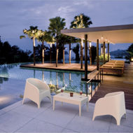 Picture of Miami Rectangle Resin Coffee Table