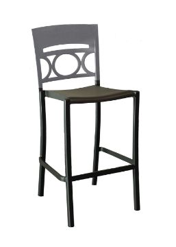 Show details for Moon Armless Barstool Picture of Moon Armless Barstool