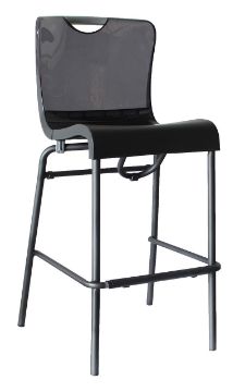 Show details for Grosfillex Krystal Barstool Picture of Grosfillex Krystal Barstool