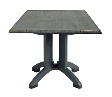 Show details for Grosfillex Atlanta 32" Square Table Picture of Grosfillex Atlanta 32" Square Table