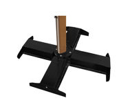 Picture of Cross Base Black (for Cantilever)