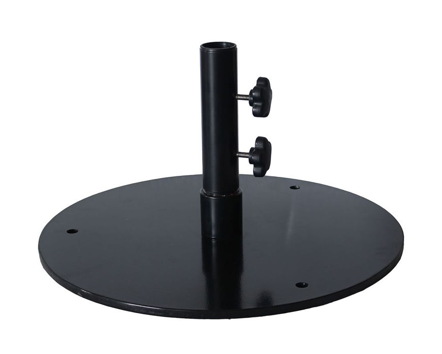 Picture of Flat 20" Round Umbrella Base Black