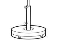 Picture of 70 lb. Market Umbrella Base