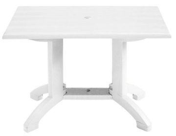 Show details for Atlanta 48"x32" Table White Picture of Atlanta 48"x32" Table White