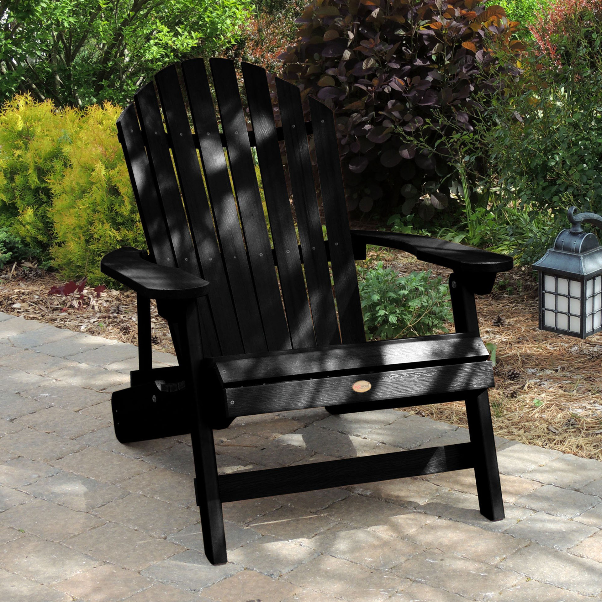 King Hamilton Folding & Reclining Adirondack Chair and Ottoman