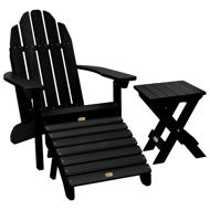 Picture of Essential Adirondack Chair with Ottoman &amp; Folding Side Table