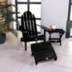Picture of Essential Adirondack Chair with Ottoman &amp; Folding Side Table