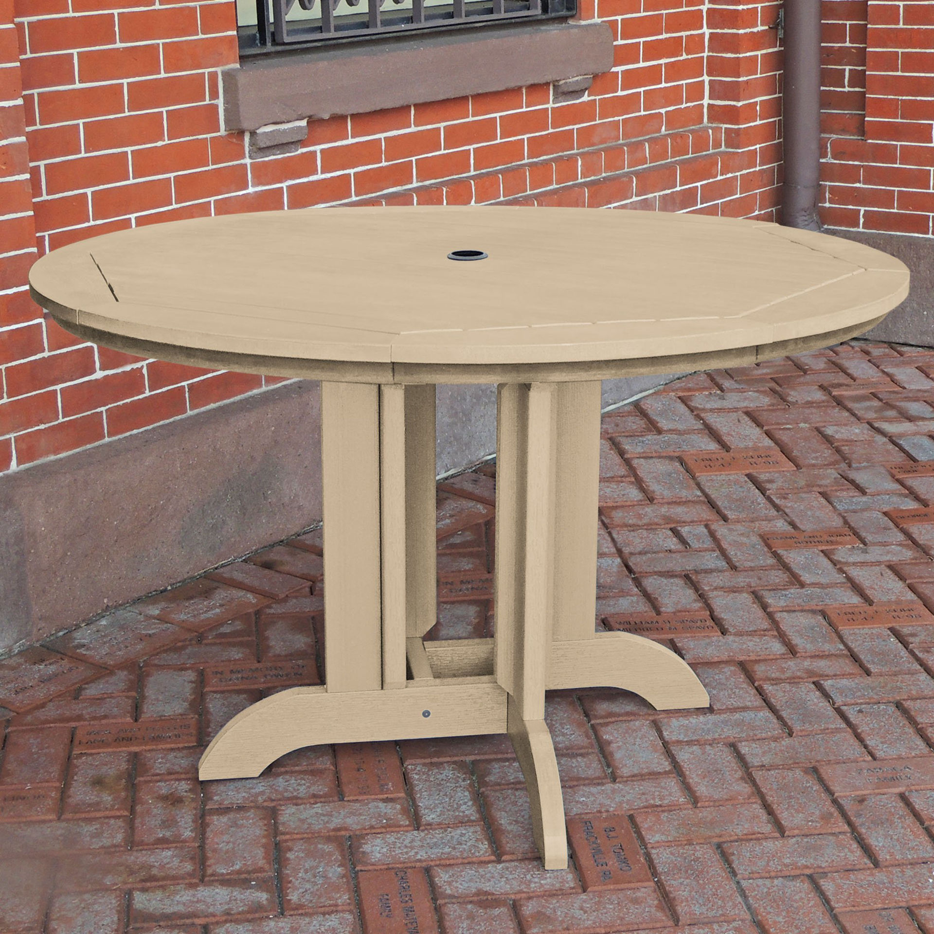 Buy Commercial Grade 48inch Round Dining Height Table by Highwood USA