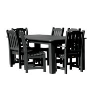 Picture of Lehigh 7pc Rectangular Outdoor Dining Set 42in x 72in - Dining Height