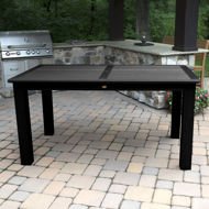Picture of Rectangular 42in x 72in Outdoor Dining Table - Counter Height
