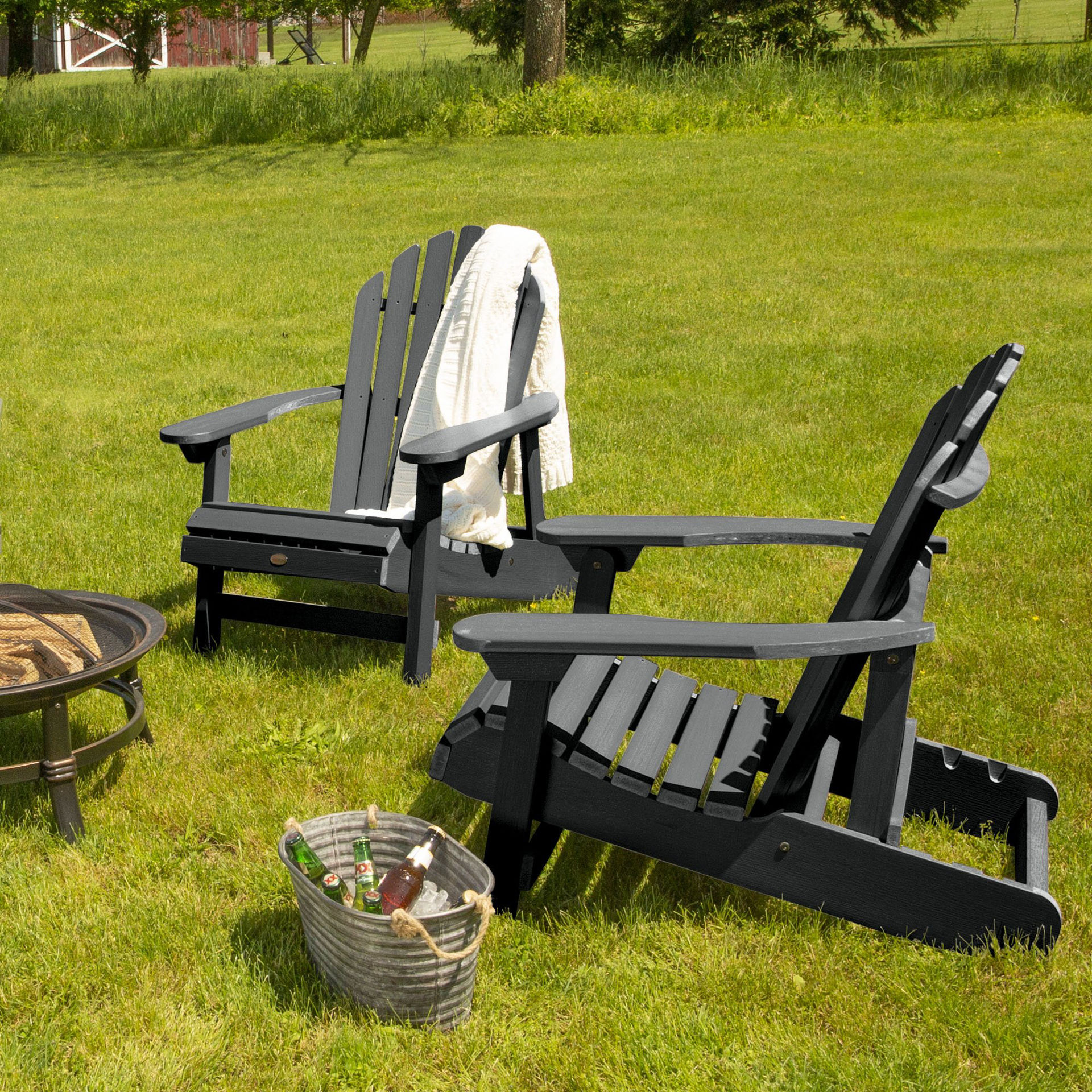 Buy Set of Two Highwood Hamilton Folding and Reclining Adirondack