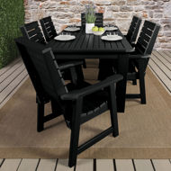 Picture of Weatherly 7pc Rectangular Dining Set 37in x 72in - Dining Height