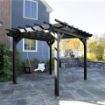 Picture of Bodhi 10’ x 10’ DIY Pergola with 4’ Classic Westport Porch Swing