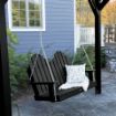 Picture of Bodhi 10’ x 10’ DIY Pergola with 4’ Classic Westport Porch Swing