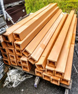 Picture of Clearance Everwood synthetic wood dimensional lumber {4” x 4” x 6ft} Nominal (recycled resin) - 4 Pieces