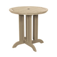 Picture of Commercial Grade 3 Pc Muskoka Adirondack Bistro Dining Set in Counter Height with 36” Table