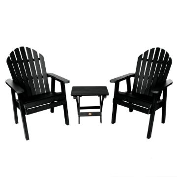 Show details for 2 Hamilton Deck Chairs with Folding Side Table Picture of 2 Hamilton Deck Chairs with Folding Side Table