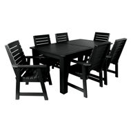 Picture of Weatherly 7pc Rectangular Dining Set 42in x 72in - Dining Height