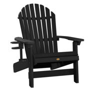 1 King Hamilton Folding and Reclining Adirondack Chair with 1 Easy-add Cup Holder