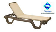 Picture of Grosfillex MARINA Sling Chaise Without Arms Shipped in Packs of 14