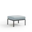 Komodo Pouf_ANTRACITE ghiaccio Sunbrella  